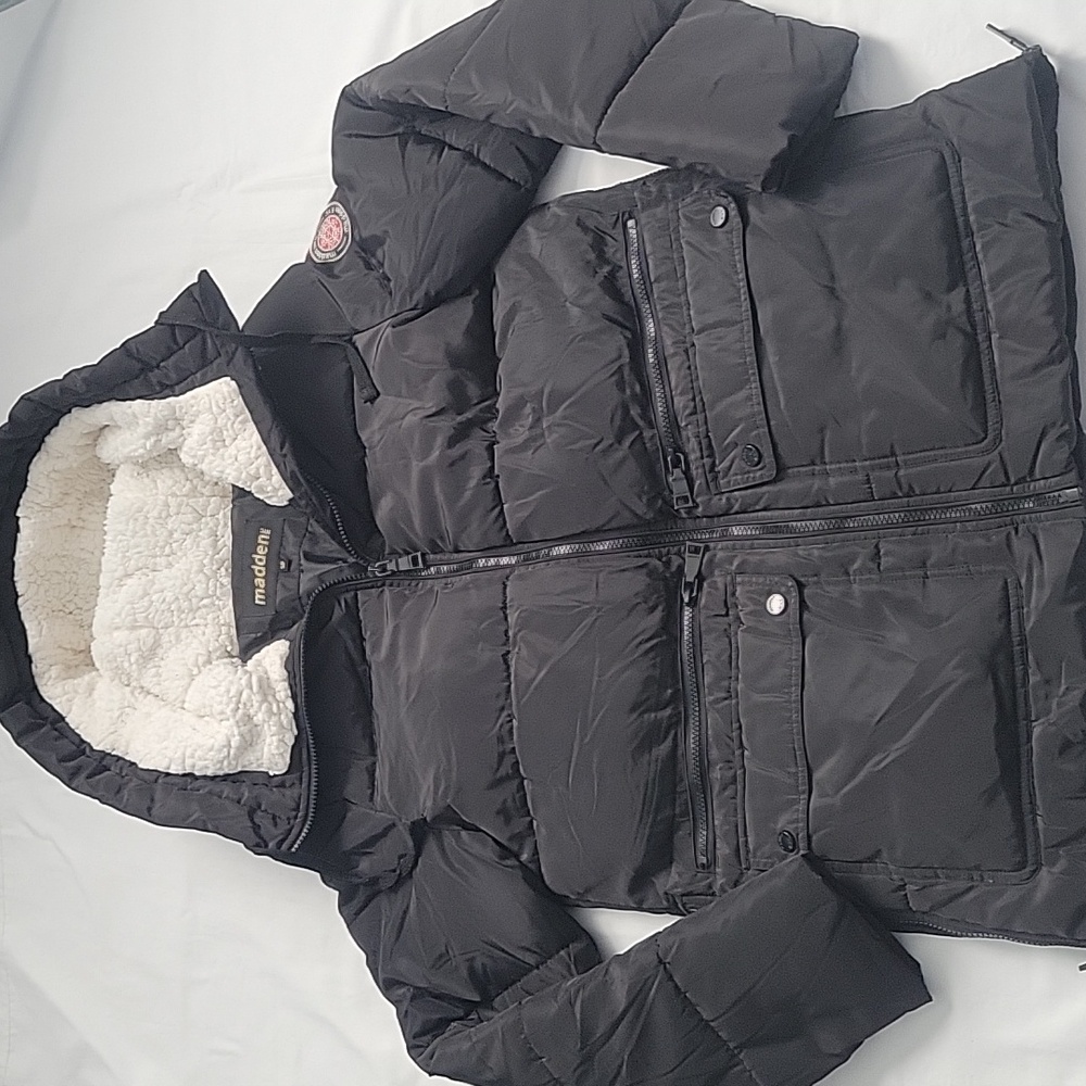 Madden Women's Black Puffer Jacket